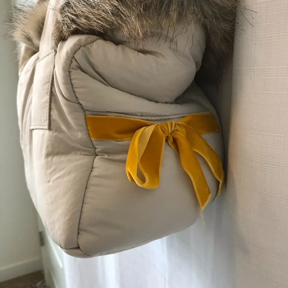 Louisdog Travel Bag with Fur (Viva Bag Fur N Velvet Louisdog)